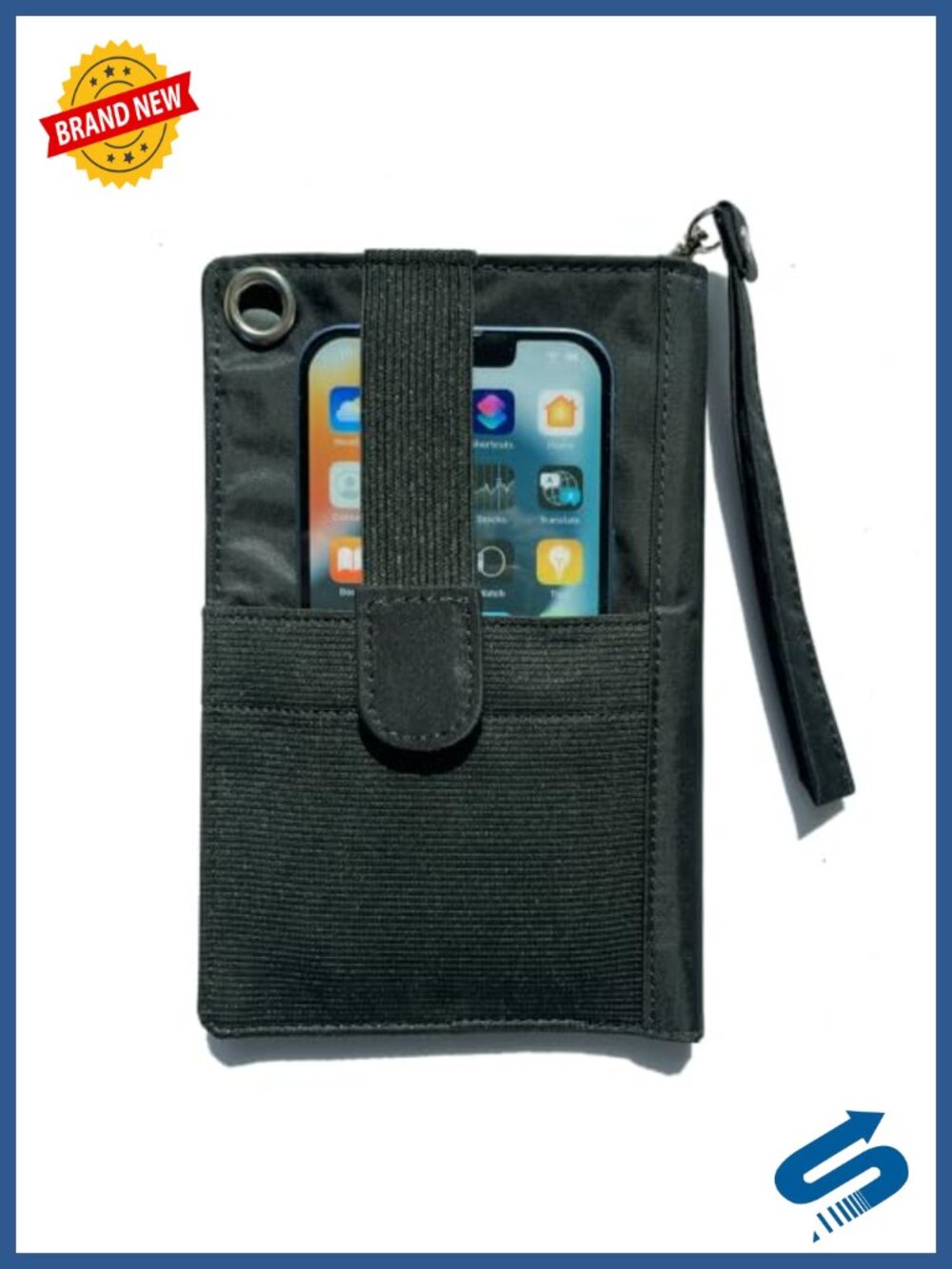 Slim Bi-Fold Wallet Holds up to 20 Cards Nylon